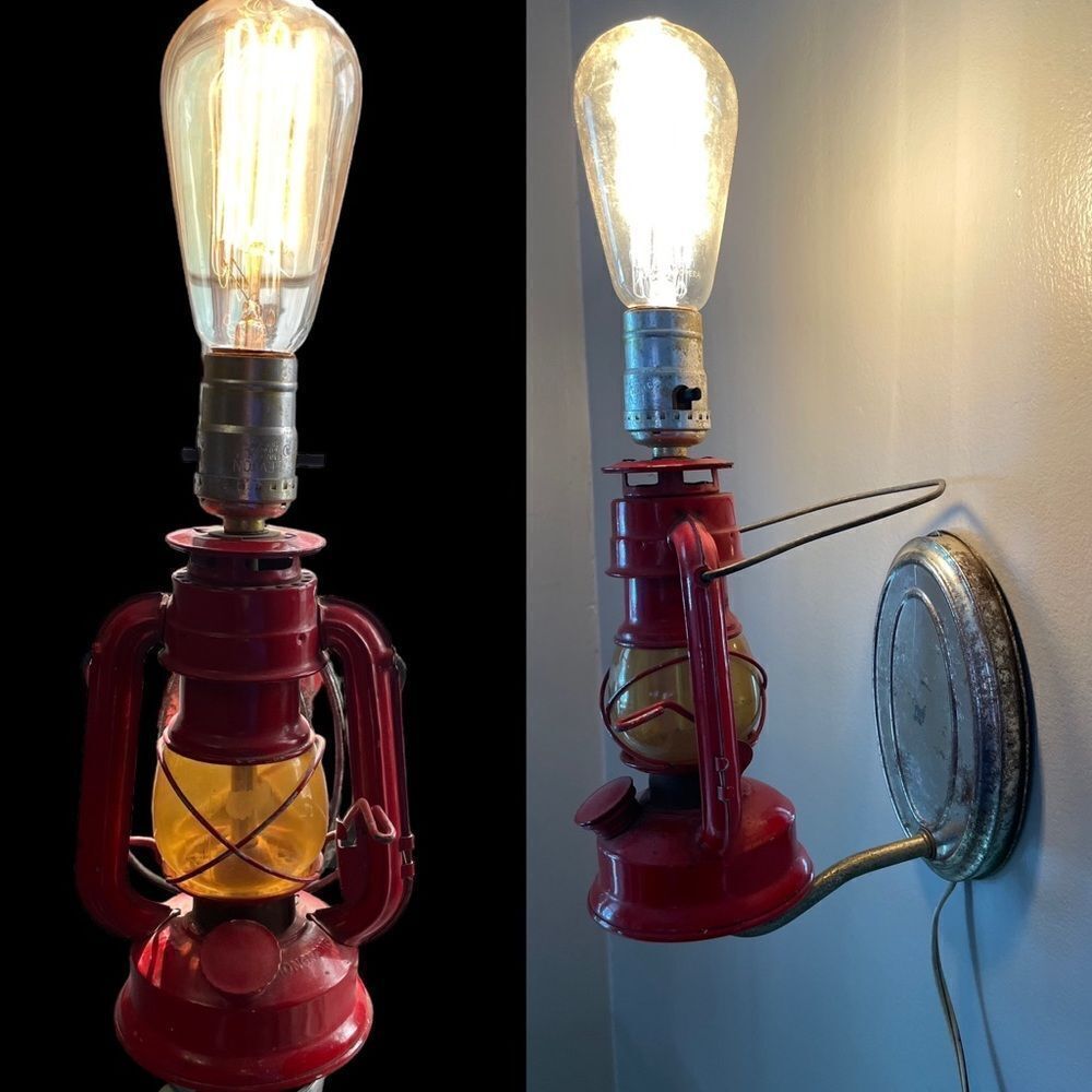 Very cute country style lantern lamp